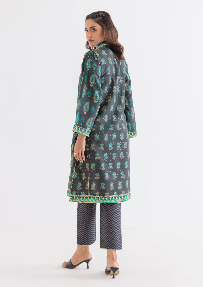 Black-Jacquard-2 Piece (WPS25P2P053) - Image 2