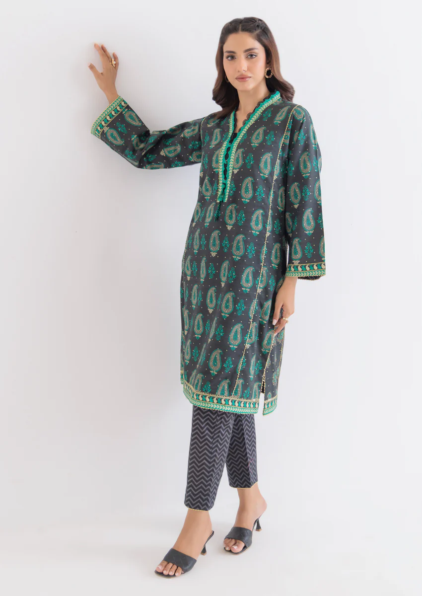 Black-Jacquard-2 Piece (WPS25P2P053) - Image 4
