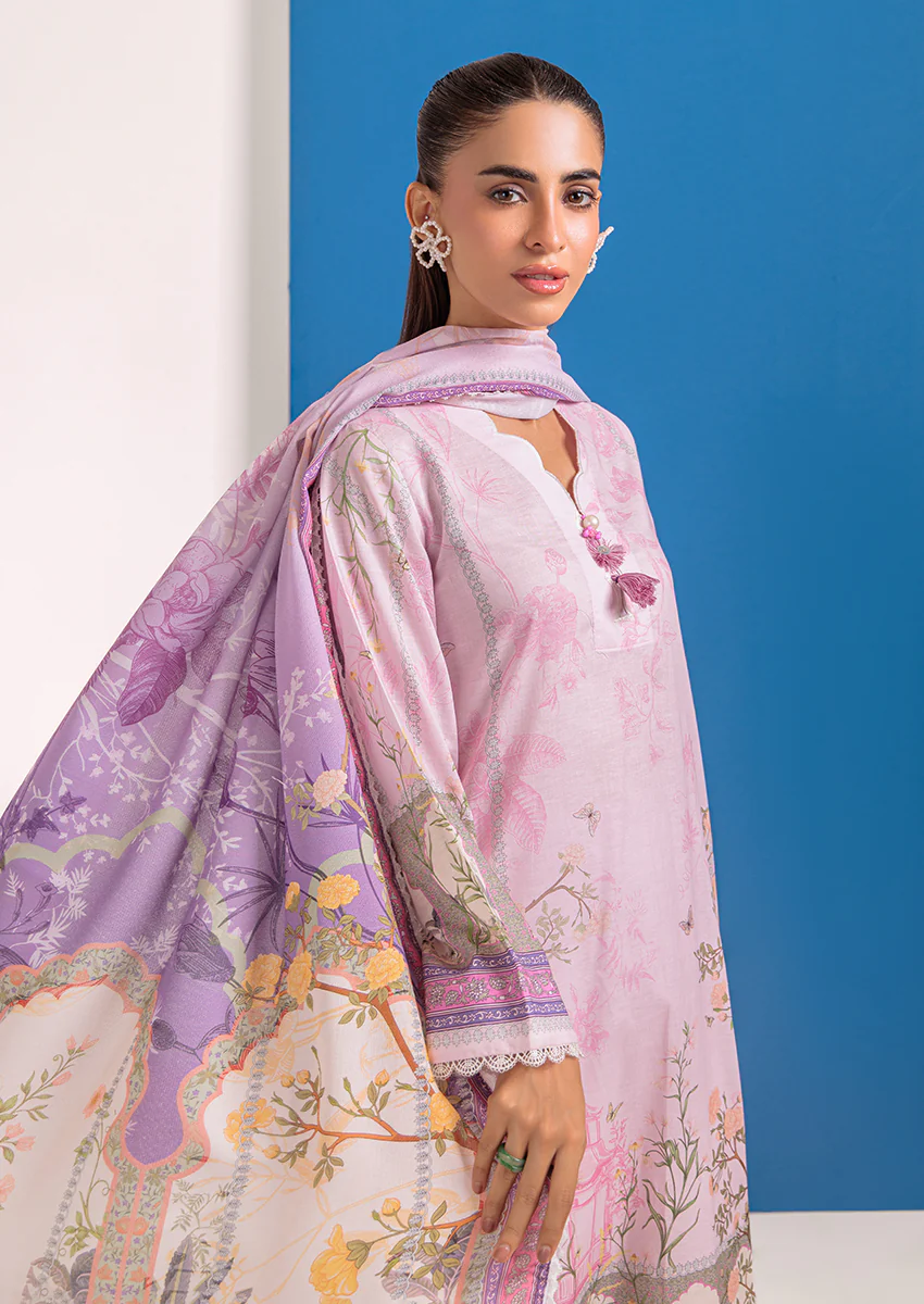 L-Pink-Cambric-3 Piece (WPS25P3012) - Image 4