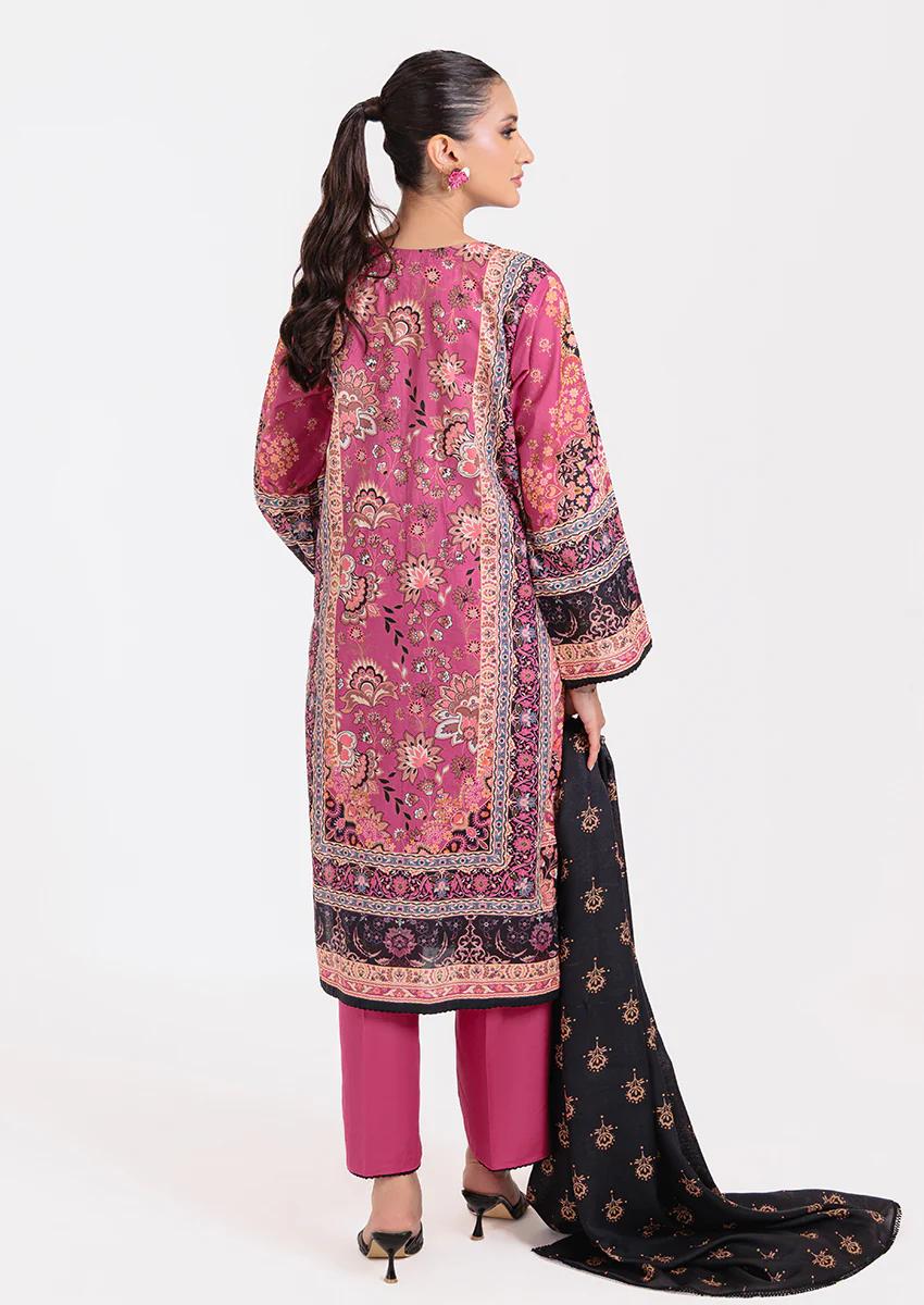Magenta-Lawn-3 Piece (WPS25P3014) - Image 2