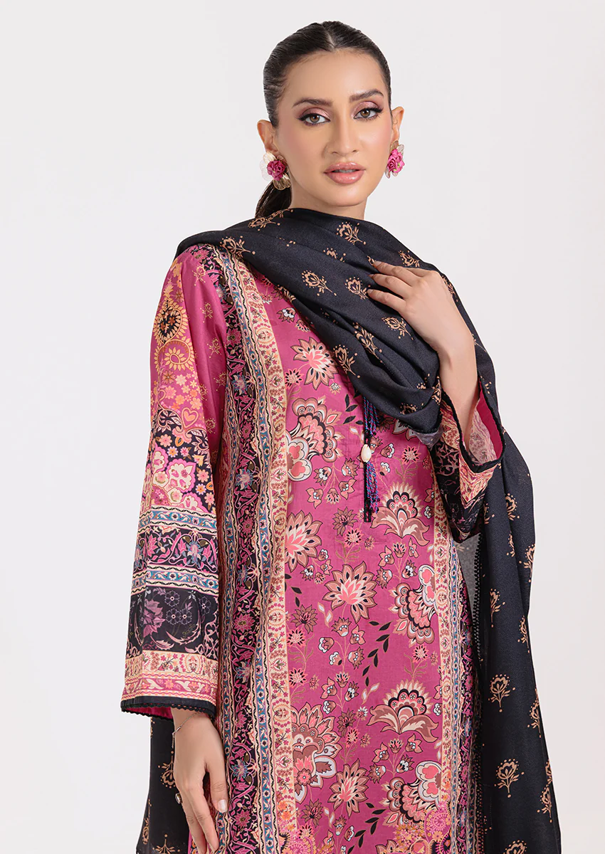 Magenta-Lawn-3 Piece (WPS25P3014) - Image 4