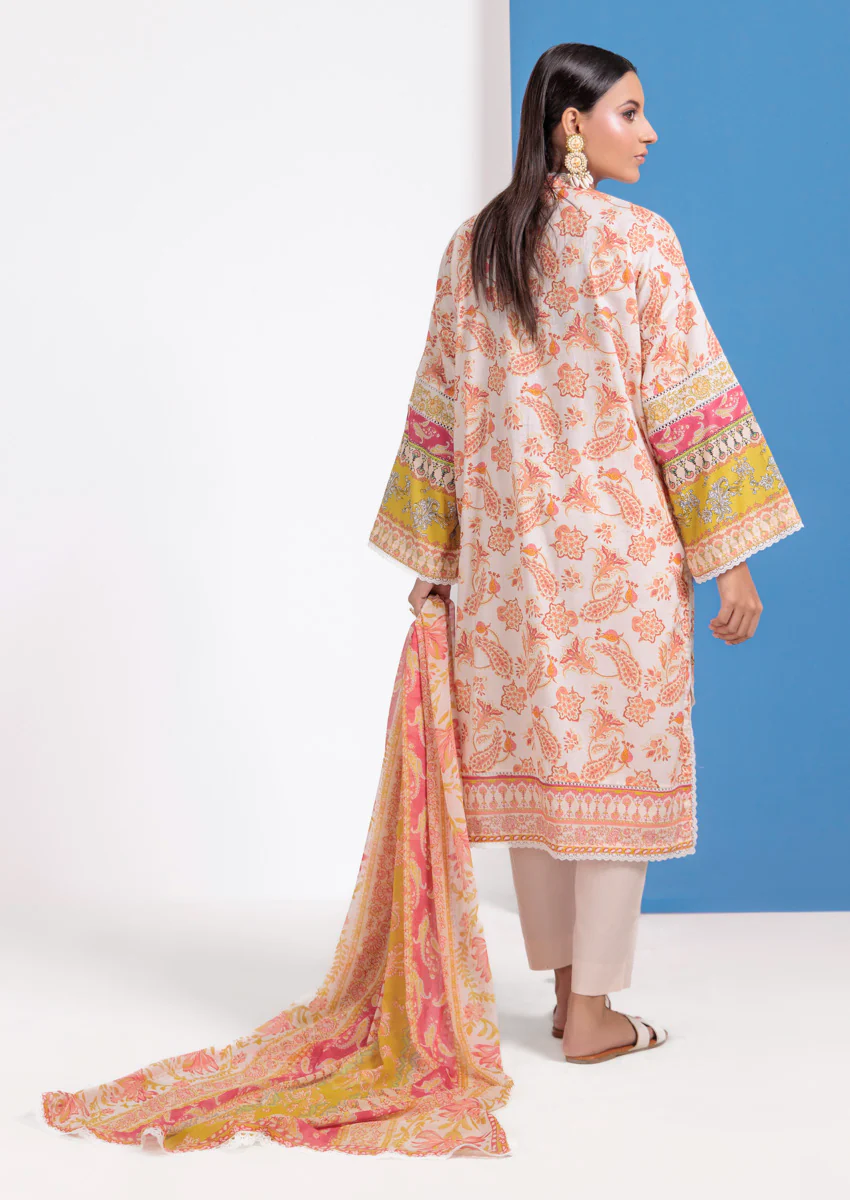 Cream-Cambric-3 Piece (WPS25P3016) - Image 2