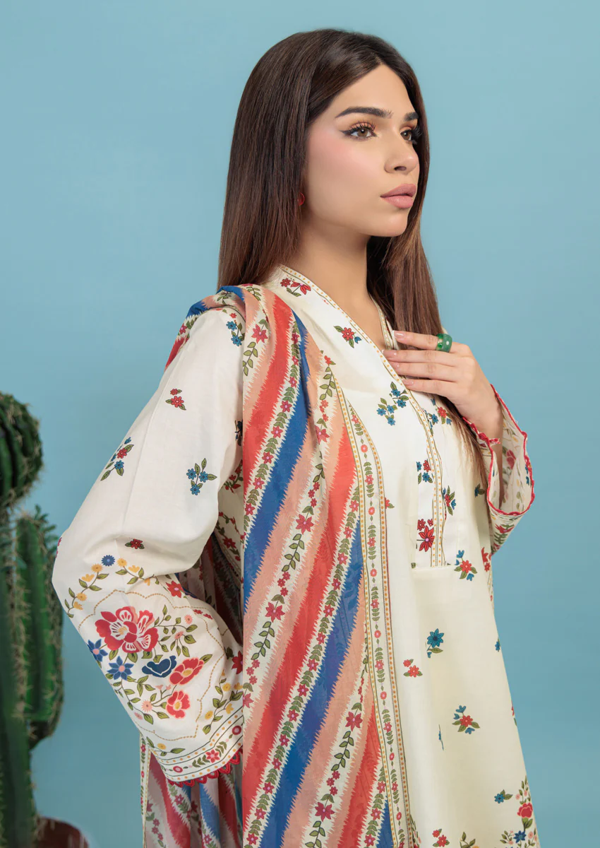 Cream-Cambric-3 Piece (WPS25P3027) - Image 5