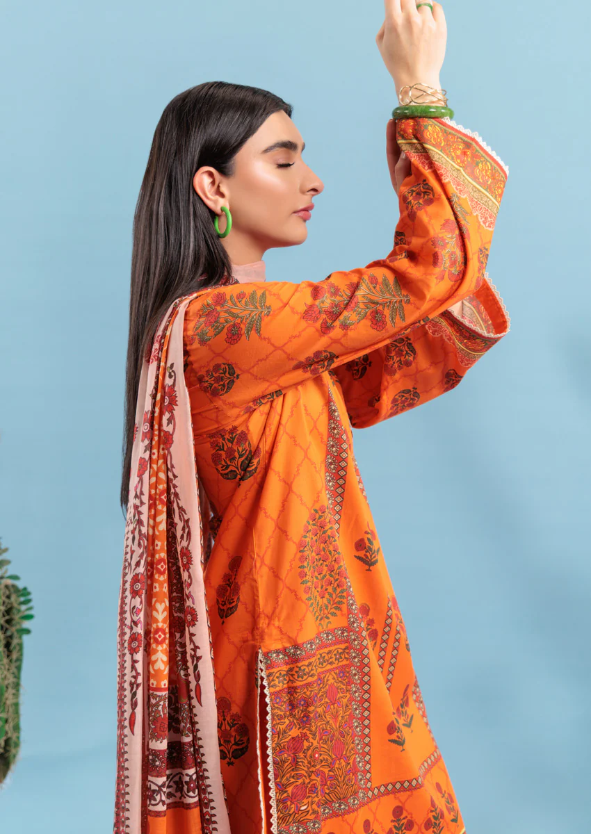 Orange-Cambric-3 Piece (WPS25P3028) - Image 5