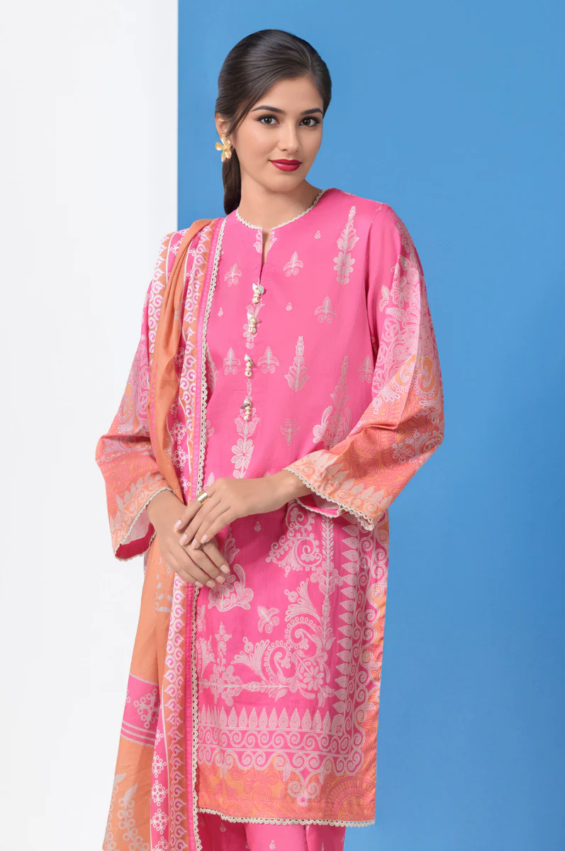 Pink-Lawn-3 Piece (WPS25P3040) - Image 3