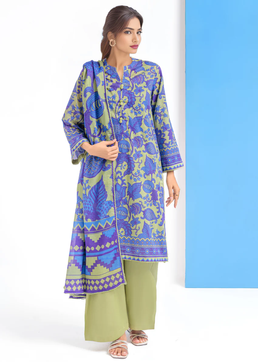 Green-Cambric-3 Piece (WPS25P3059) - Image 3