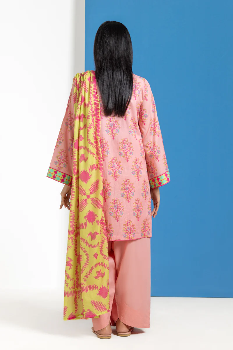S-Pink-Lawn-3 Piece (WPS25P3075) - Image 2