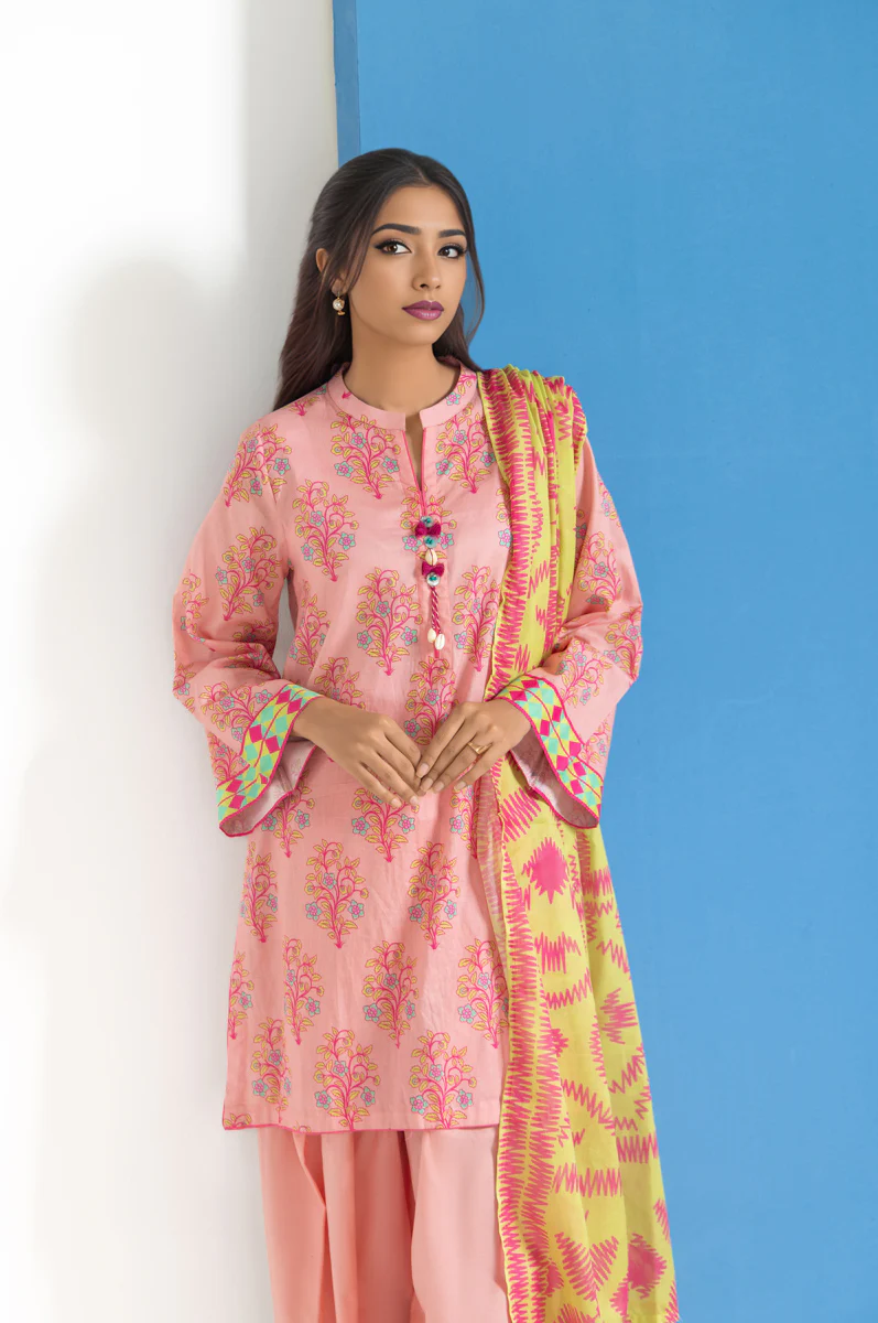 S-Pink-Lawn-3 Piece (WPS25P3075) - Image 3