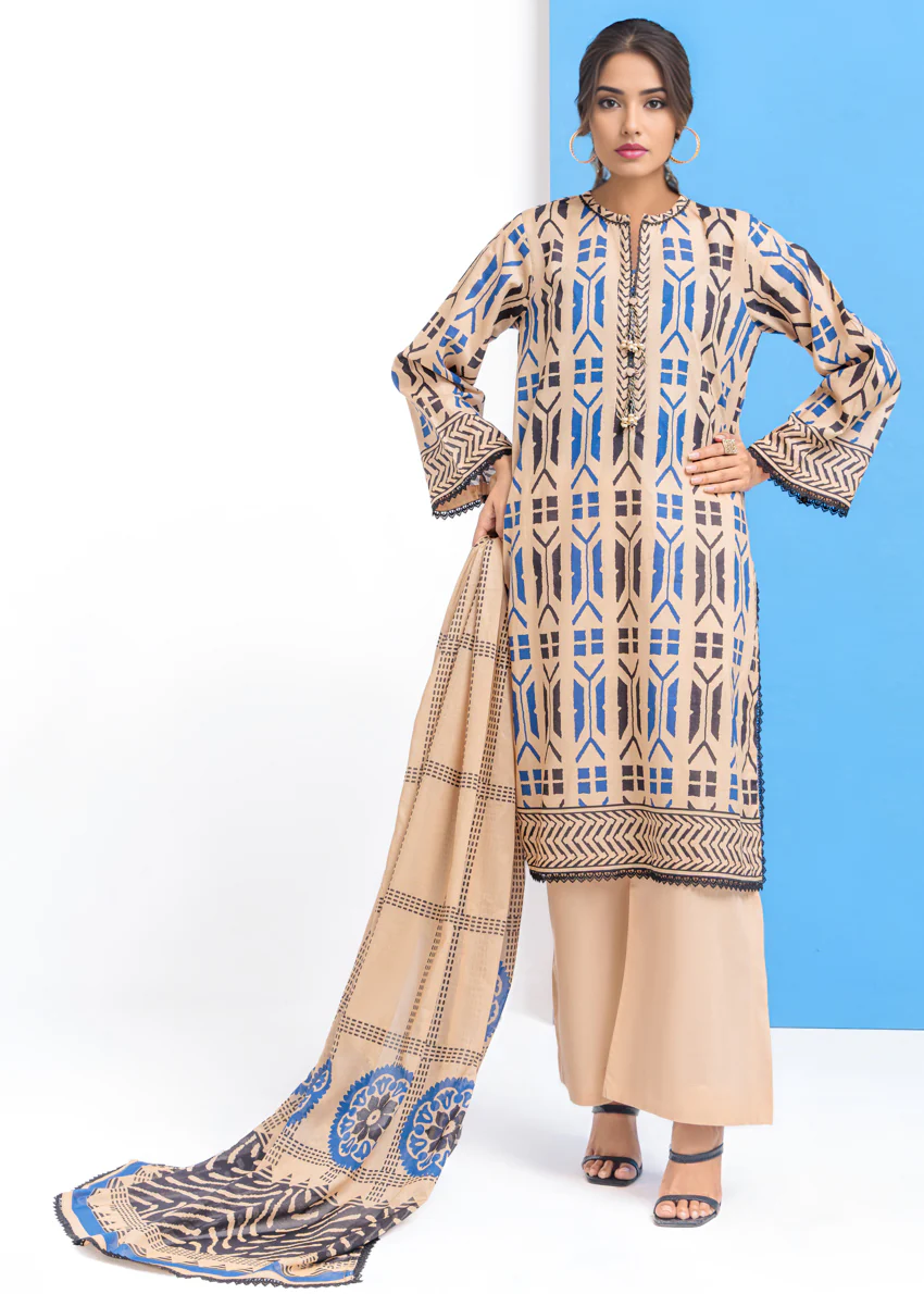 Beige-Cambric-3 Piece (WPS25P3079) - Image 3