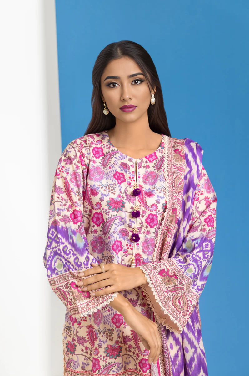 Peach-Cambric-3 Piece (WPS25P3080) - Image 3