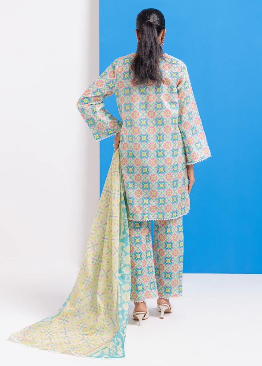 Yellow-Cambric-3 Piece (WPS25P3082) - Image 2