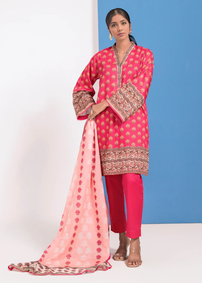 D-Pink-Lawn-3 Piece (WPS25P3098) - Image 3