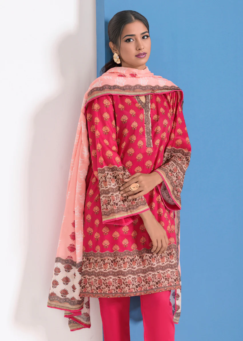 D-Pink-Lawn-3 Piece (WPS25P3098) - Image 4