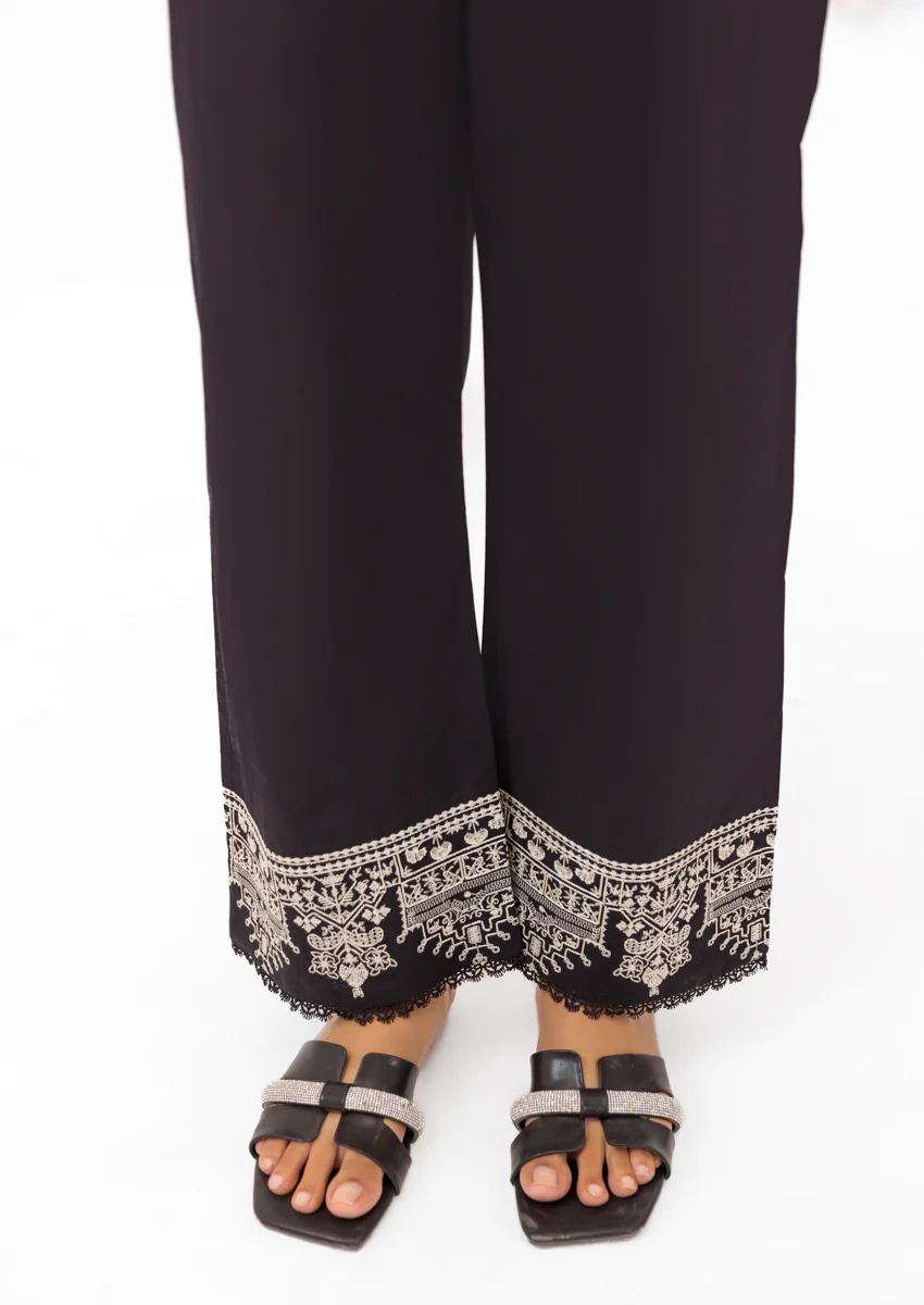 Dyed Cambric Embroidered Culotte (WPS25PA1001) - Image 3