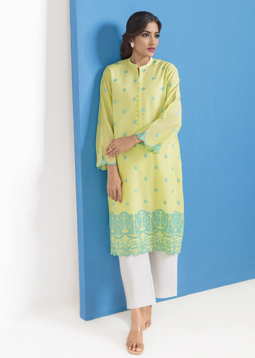 Lime-Cambric-1 Piece (WPS25SE1022) - Image 3