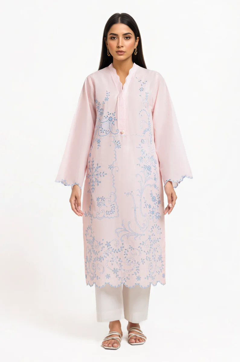 B-Pink-Cambric-1 Piece (WPS25SE1023) - Image 5