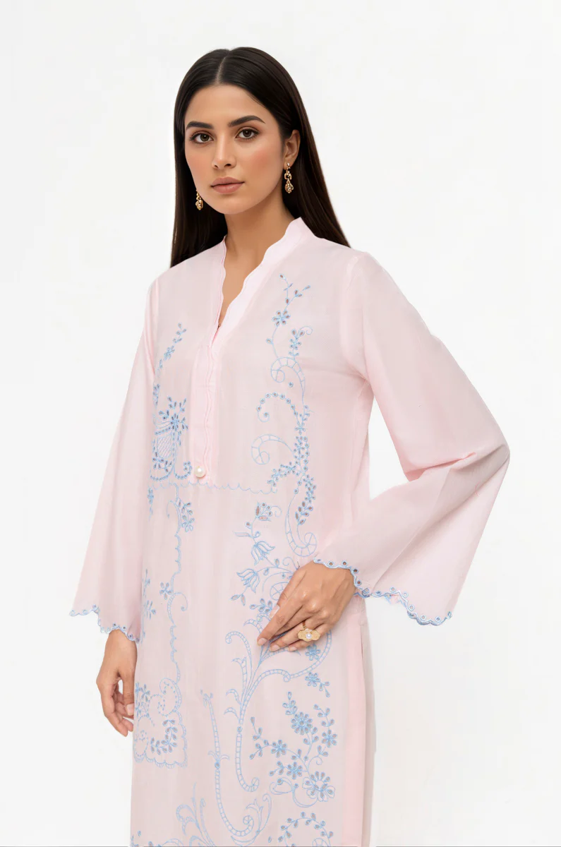 B-Pink-Cambric-1 Piece (WPS25SE1023) - Image 7