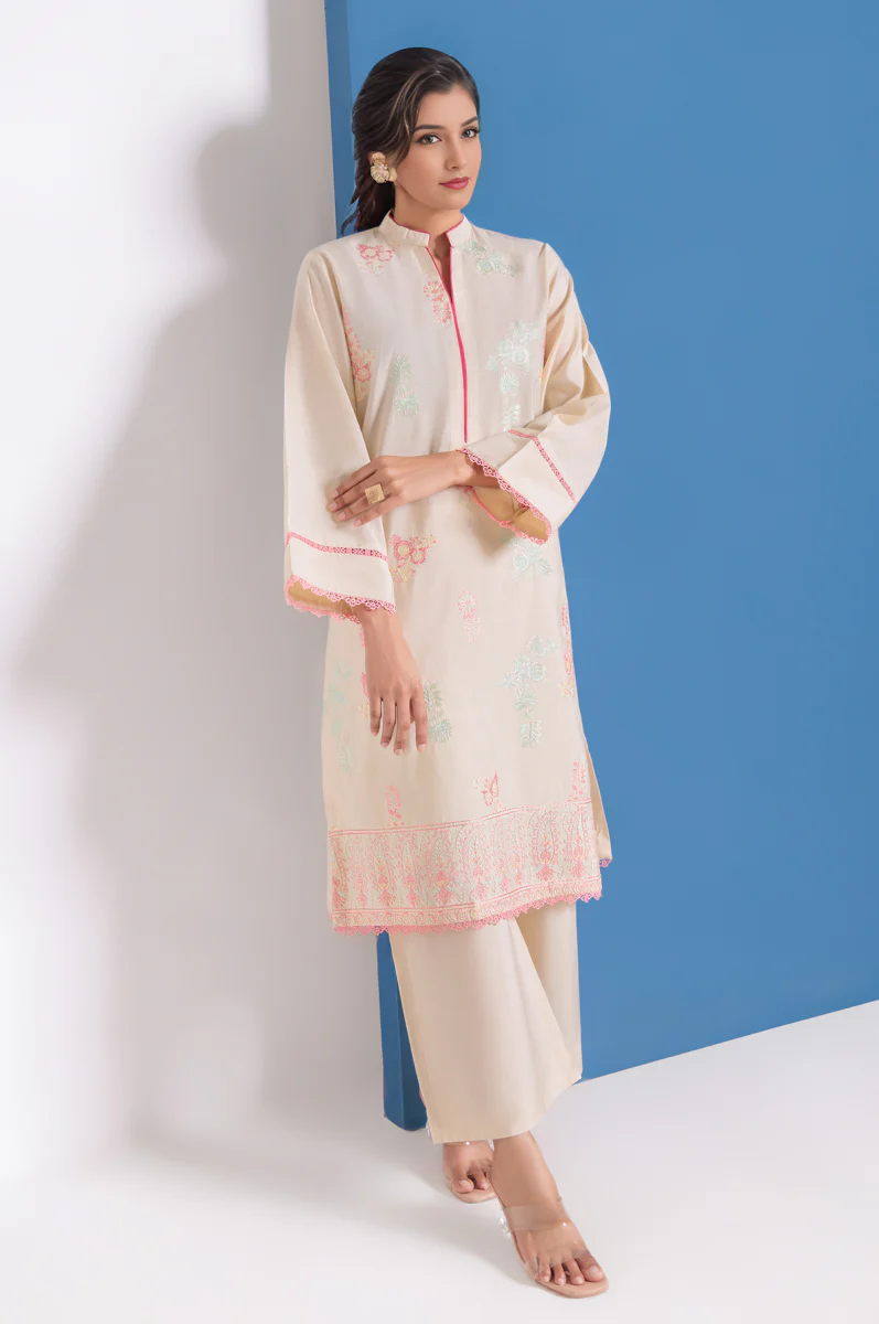 Ivory-Cotton Silk-2 Piece (WPS25SE2002) - Image 3