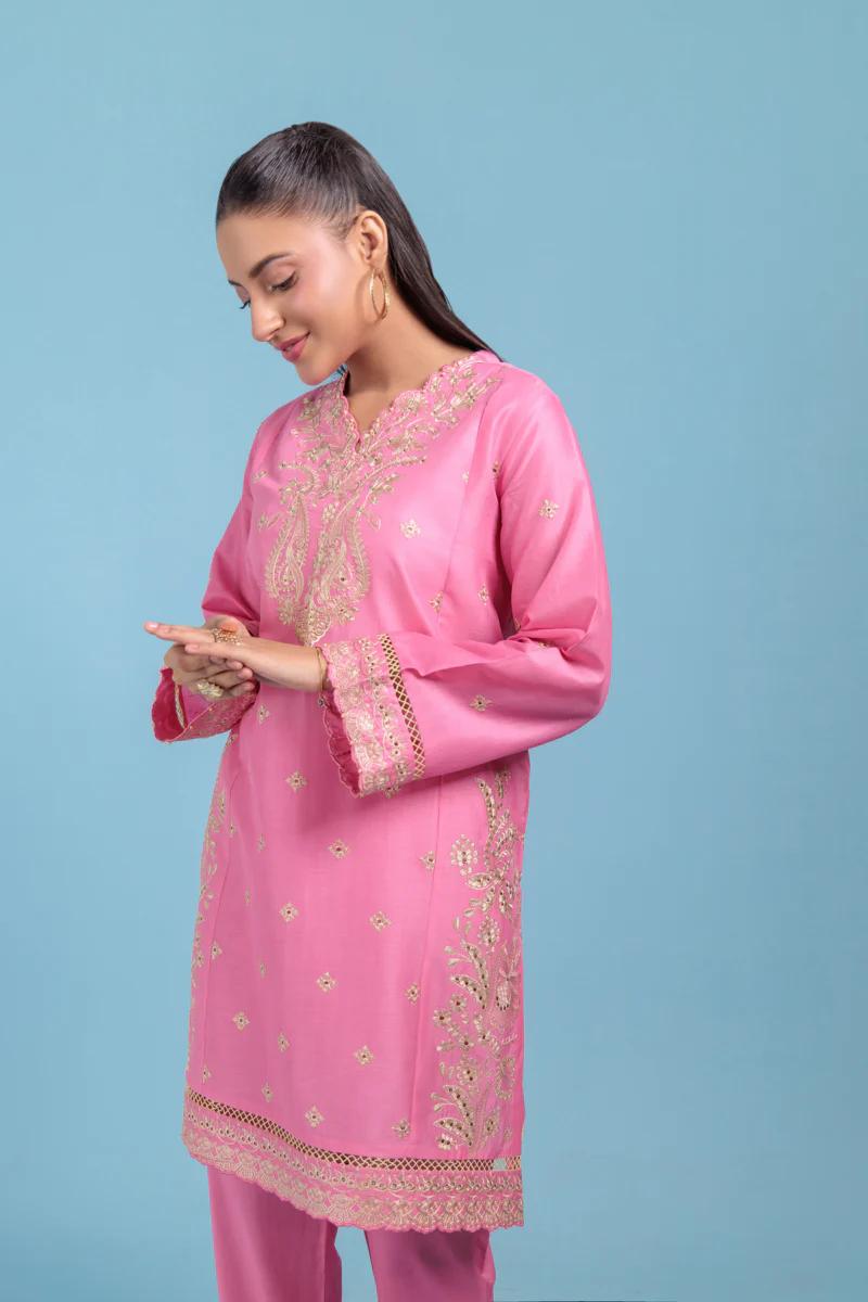 L-Pink-Cambric-2 Piece (WPS25SE2011) - Image 4