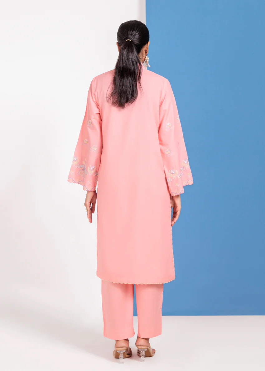 Pink-Cambric-2 Piece (WPS25SE2033) - Image 4