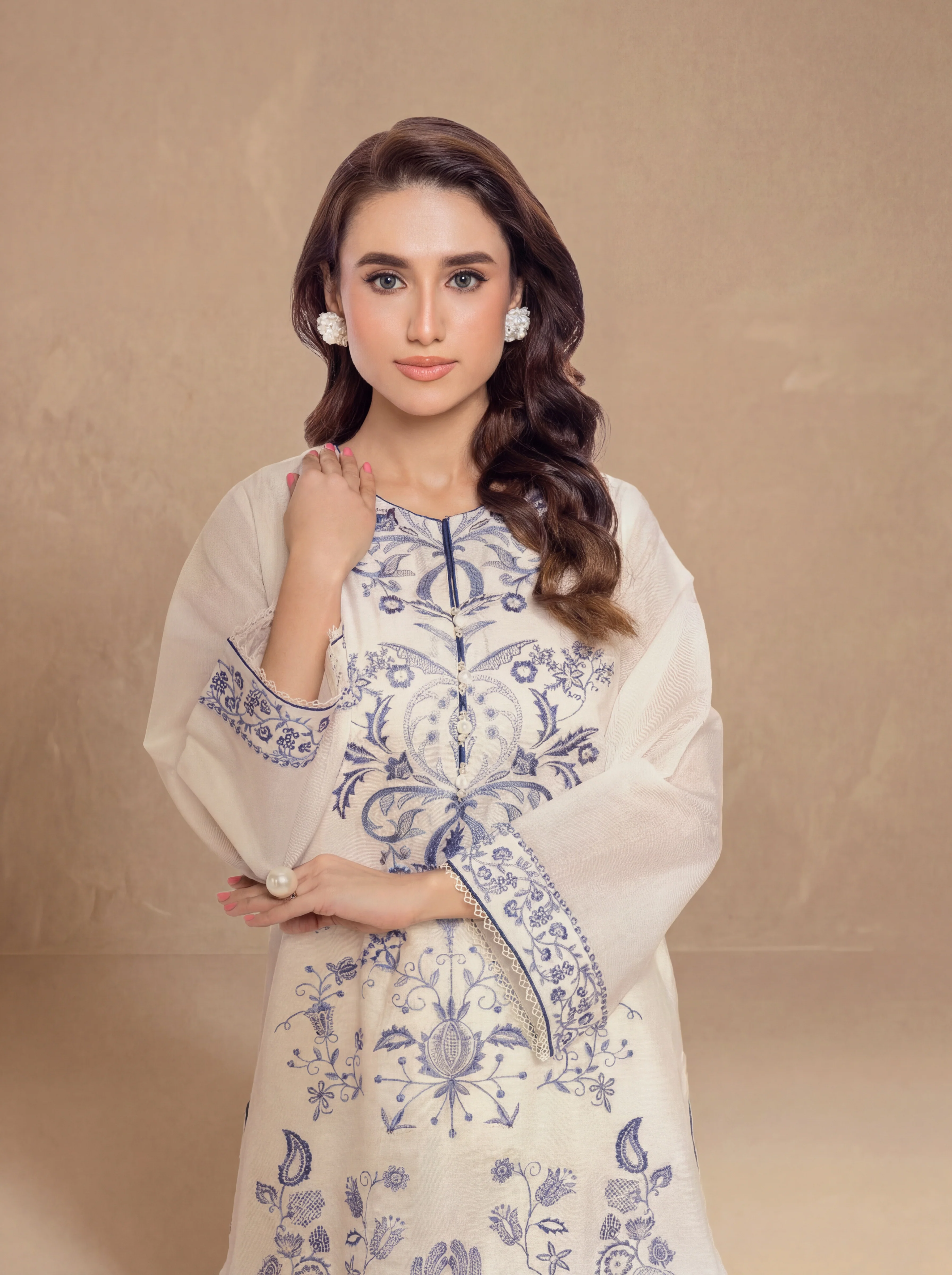 White-Cambric-2 Piece (WPS25SE2048) - Image 2