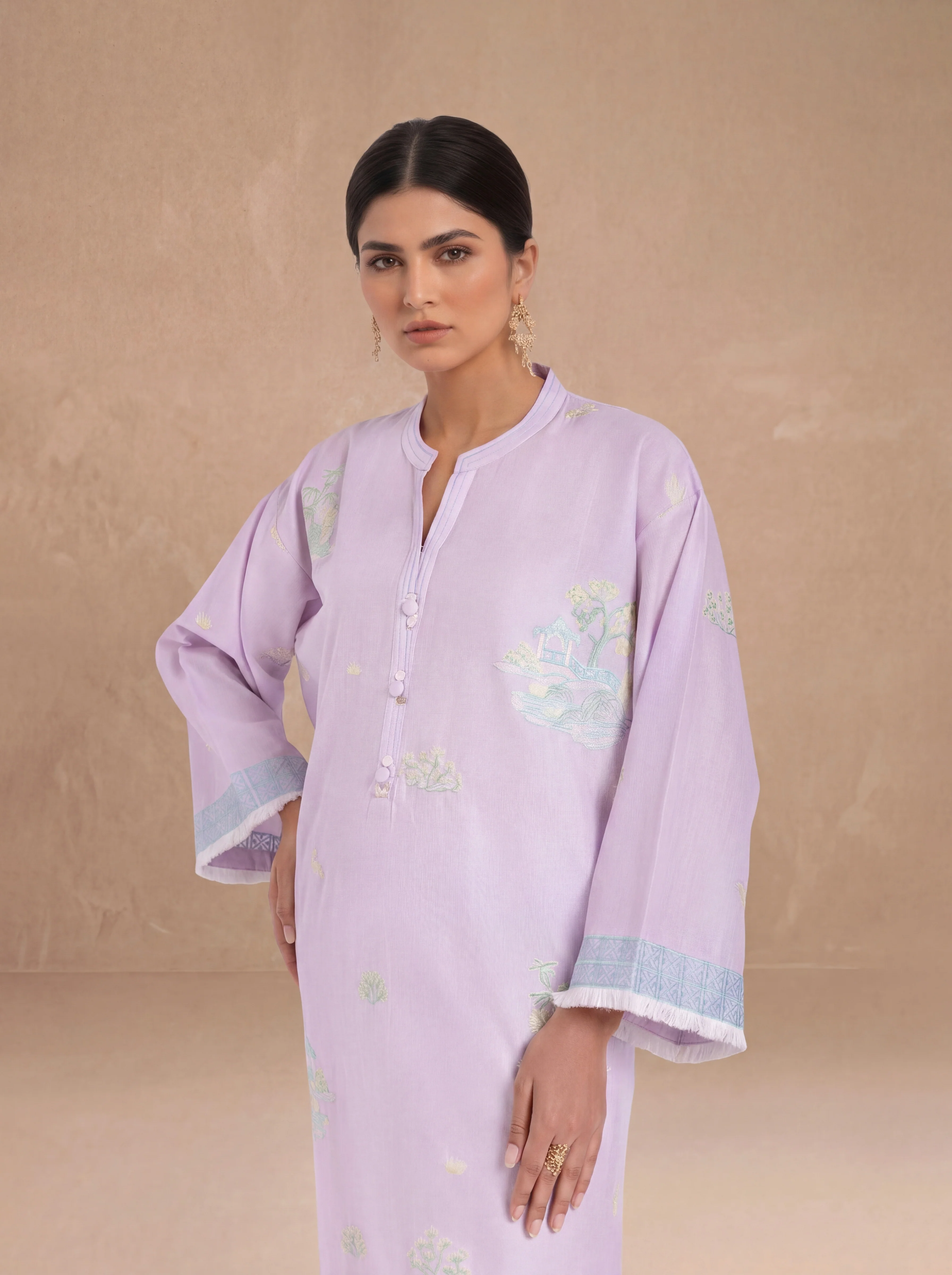 Lilac-Dobby-2 Piece (WPS25SE2053) - Image 2