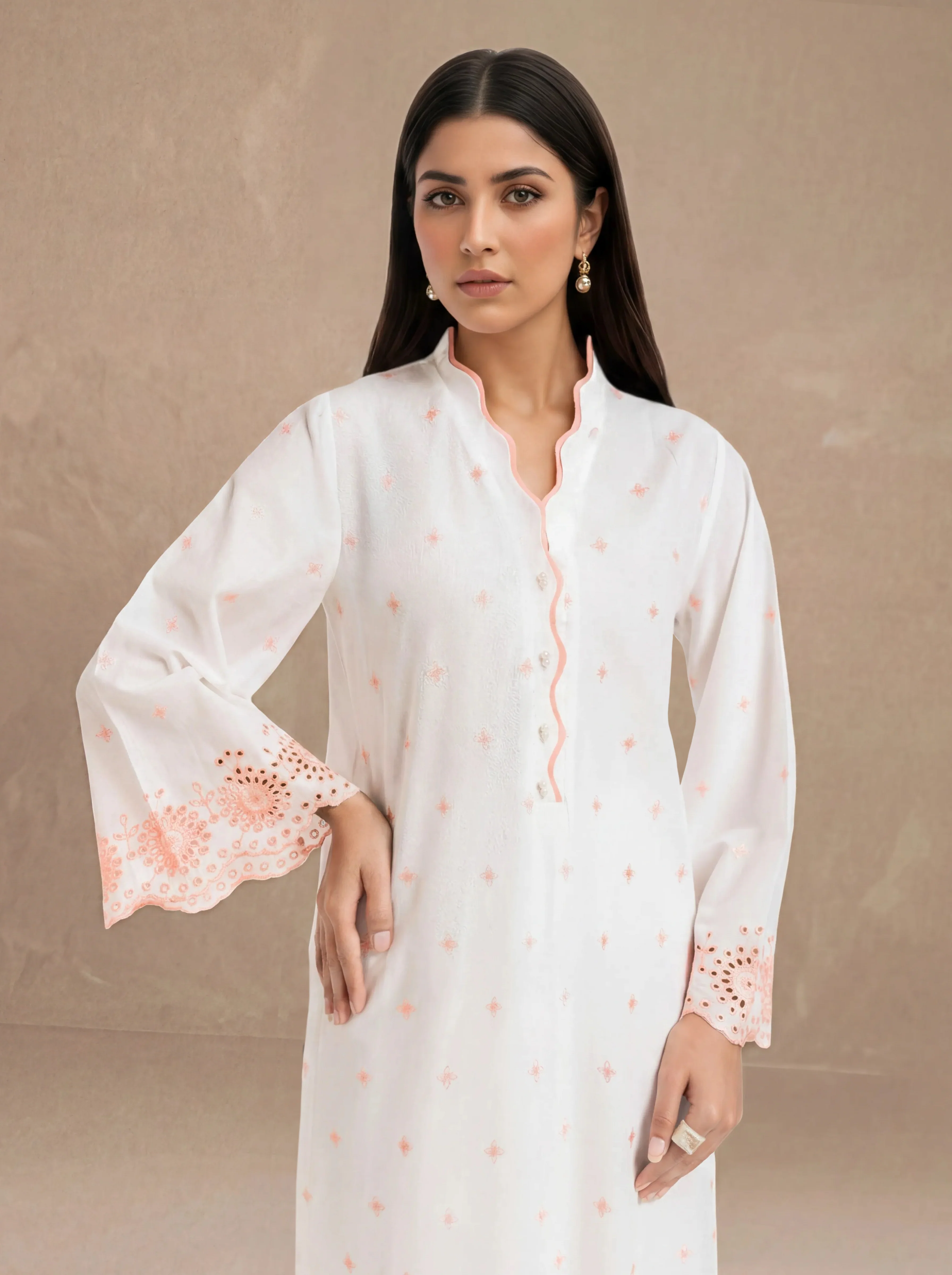 White-Cambric-2 Piece (WPS25SE2073) - Image 2