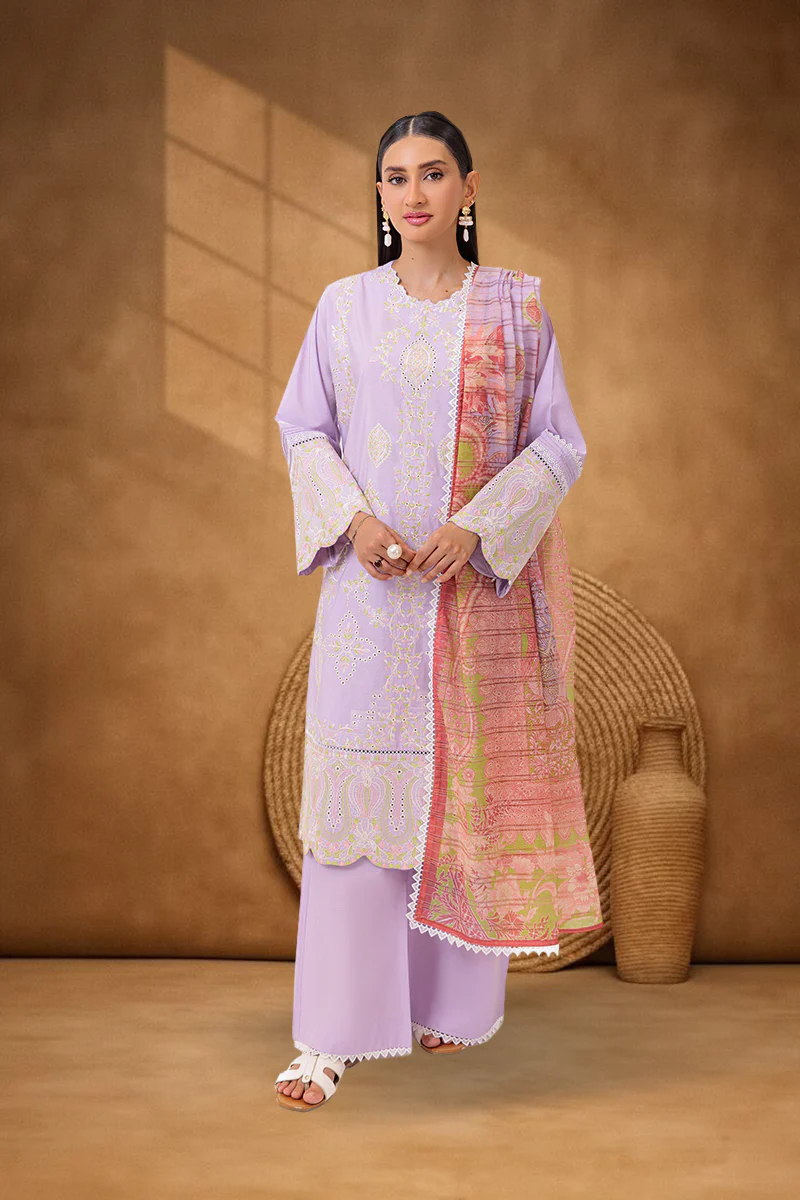 Lilac-Cotton Net-3 Piece (WPS25SE3022) - Image 3