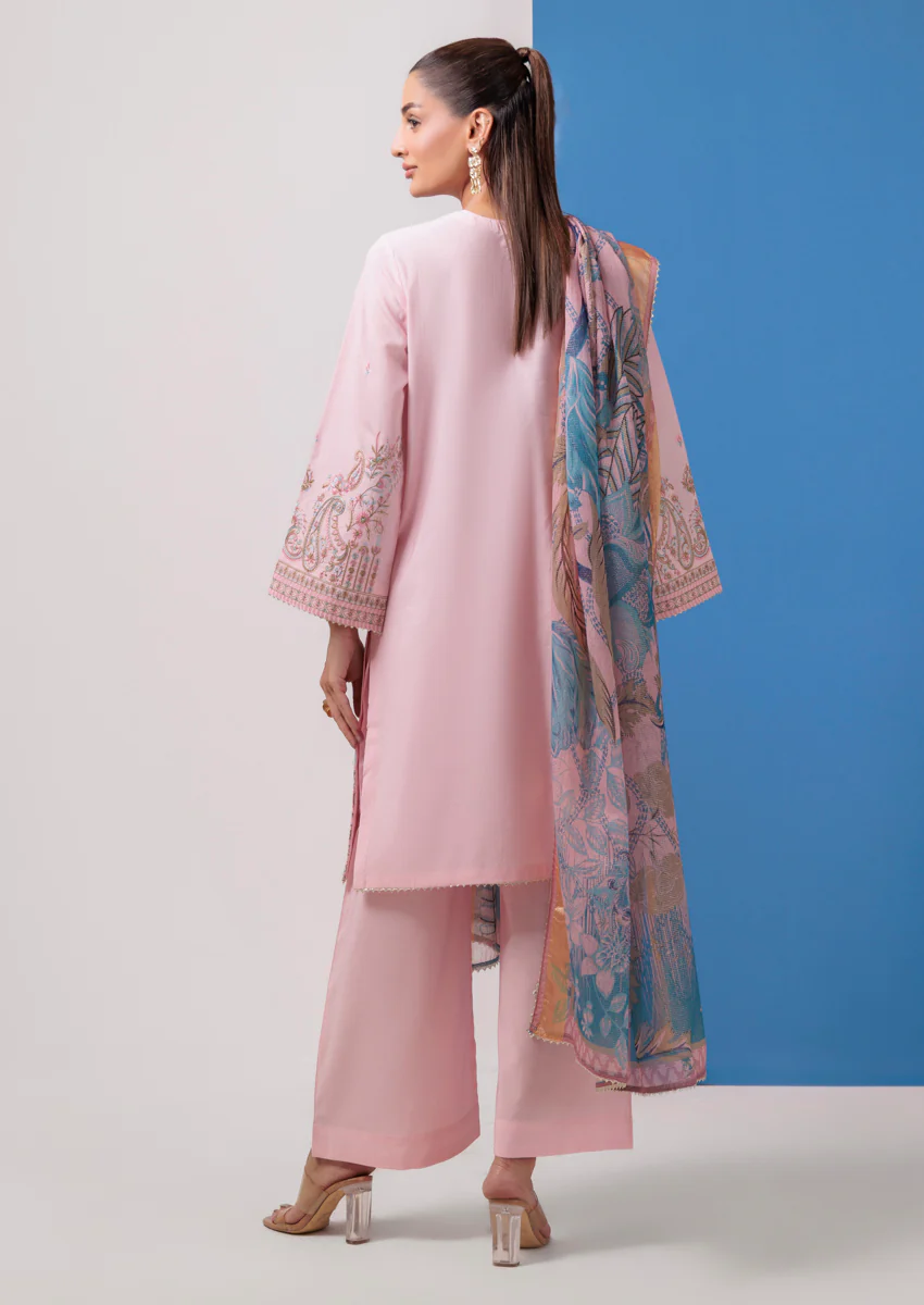 L-Pink-Cotton Silk-3 Piece (WPS25SE3024) - Image 2