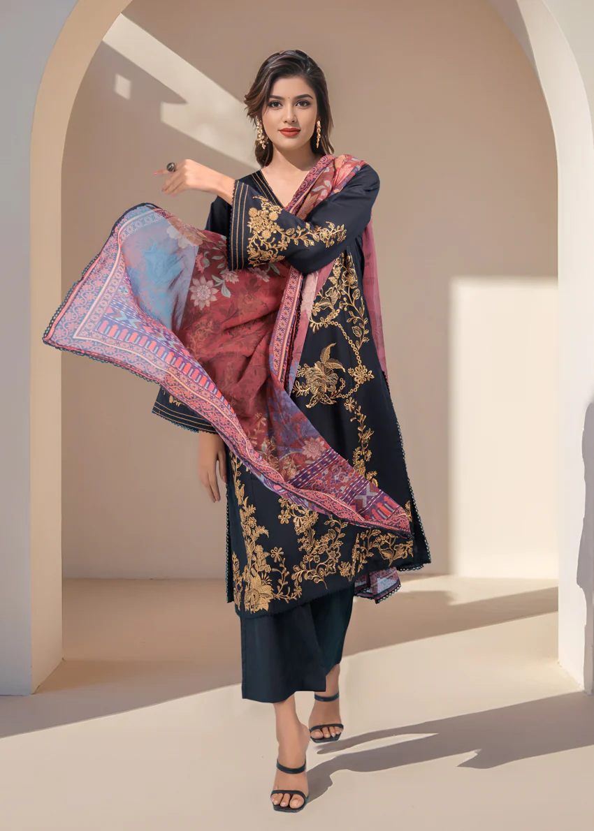 Black-Cambric-3 Piece (WPS25SE3087) - Image 3