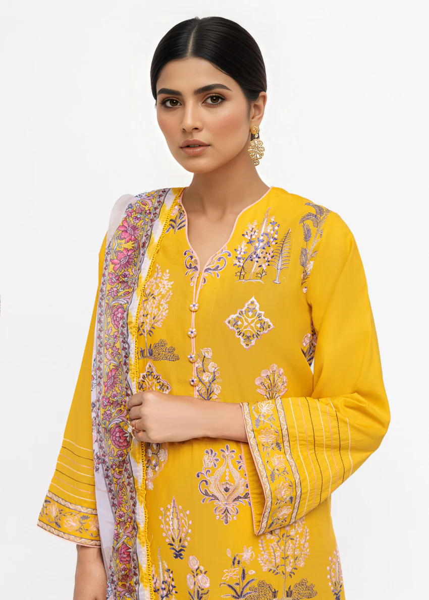 Mustard-Cambric-3 Piece (WPS25SE3110) - Image 5