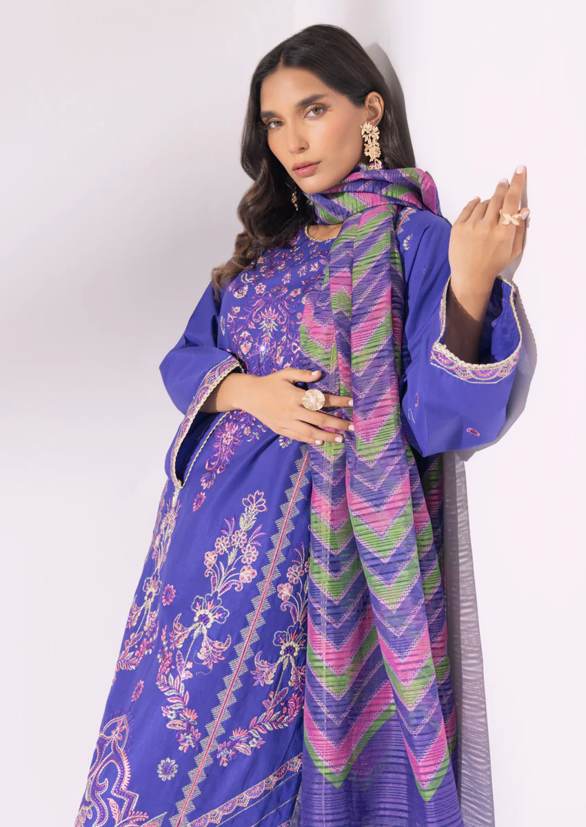 Purple-Cambric-3 Piece (WPS25SE3122) - Image 3