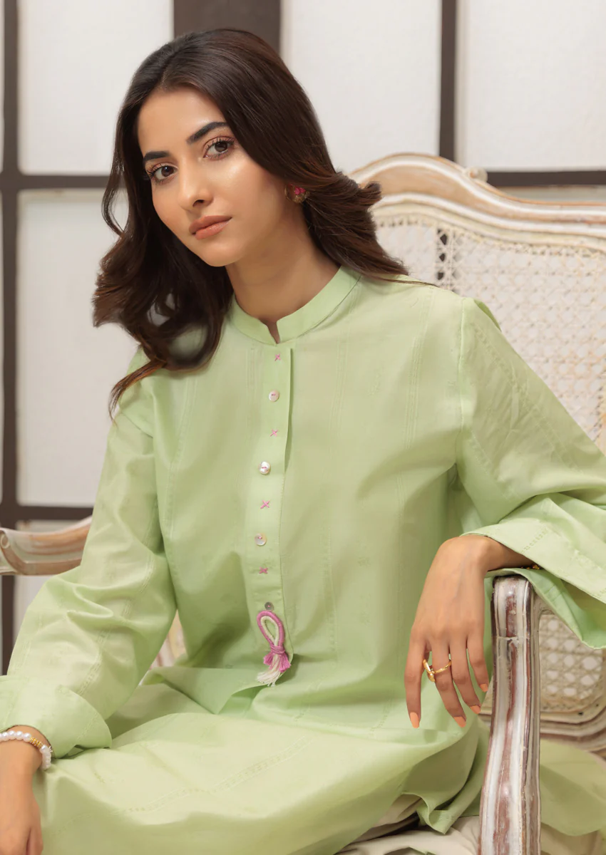 T-Green-Jacquard-1 Piece (WPS25SL1001) - Image 4