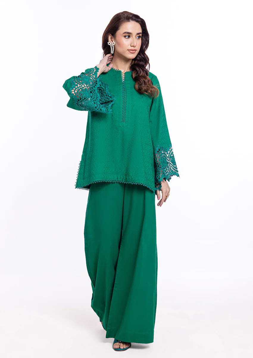 Green-Jacquard-2 Piece (WPS25SL2013) - Image 4