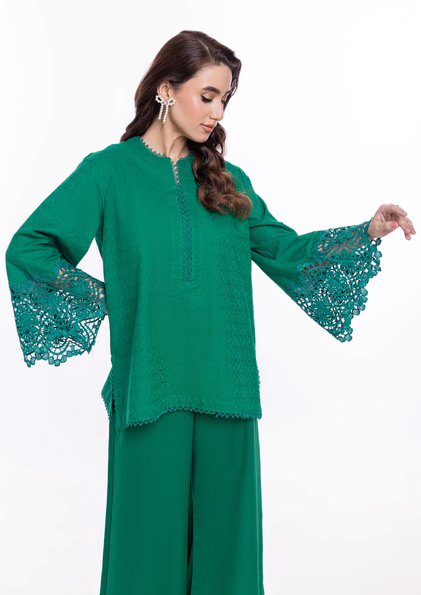 Green-Jacquard-2 Piece (WPS25SL2013) - Image 5