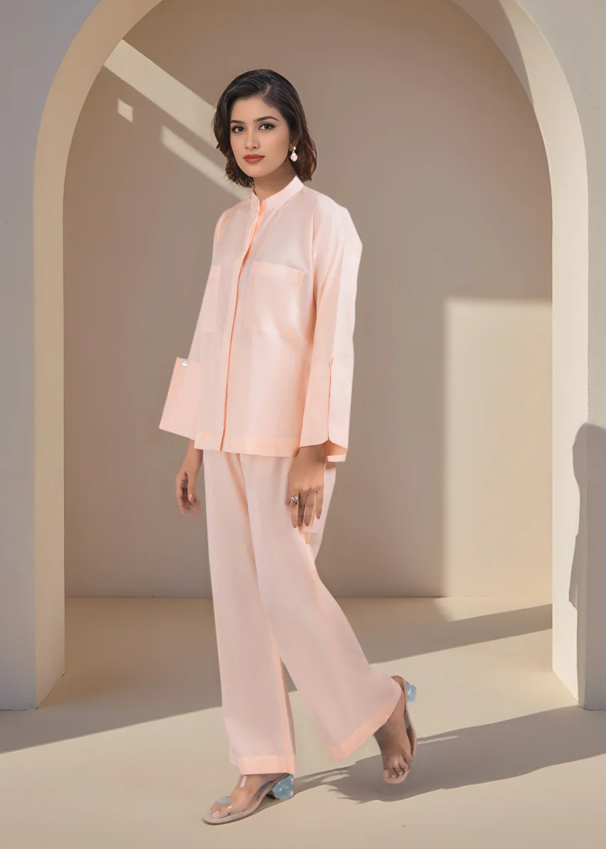 Peach-Cambric-2 Piece (WPS25Sl2019) - Image 5