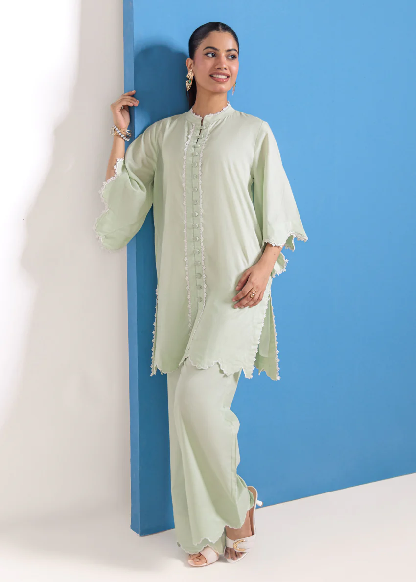 Mt-Green-Jacquard-2 Piece (WPS25SL2021) - Image 6