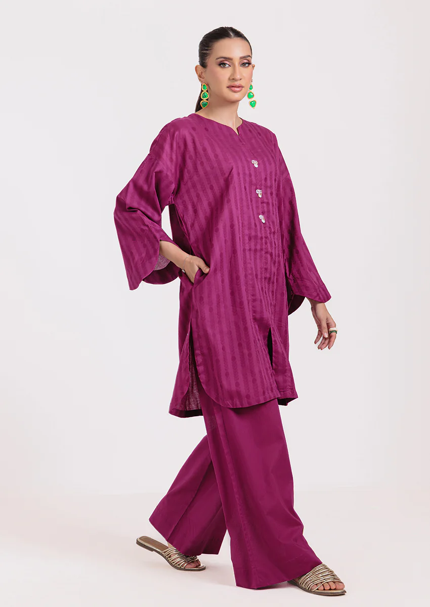 Purple-Jacquard-2 Piece (WPS25SL2022) - Image 5