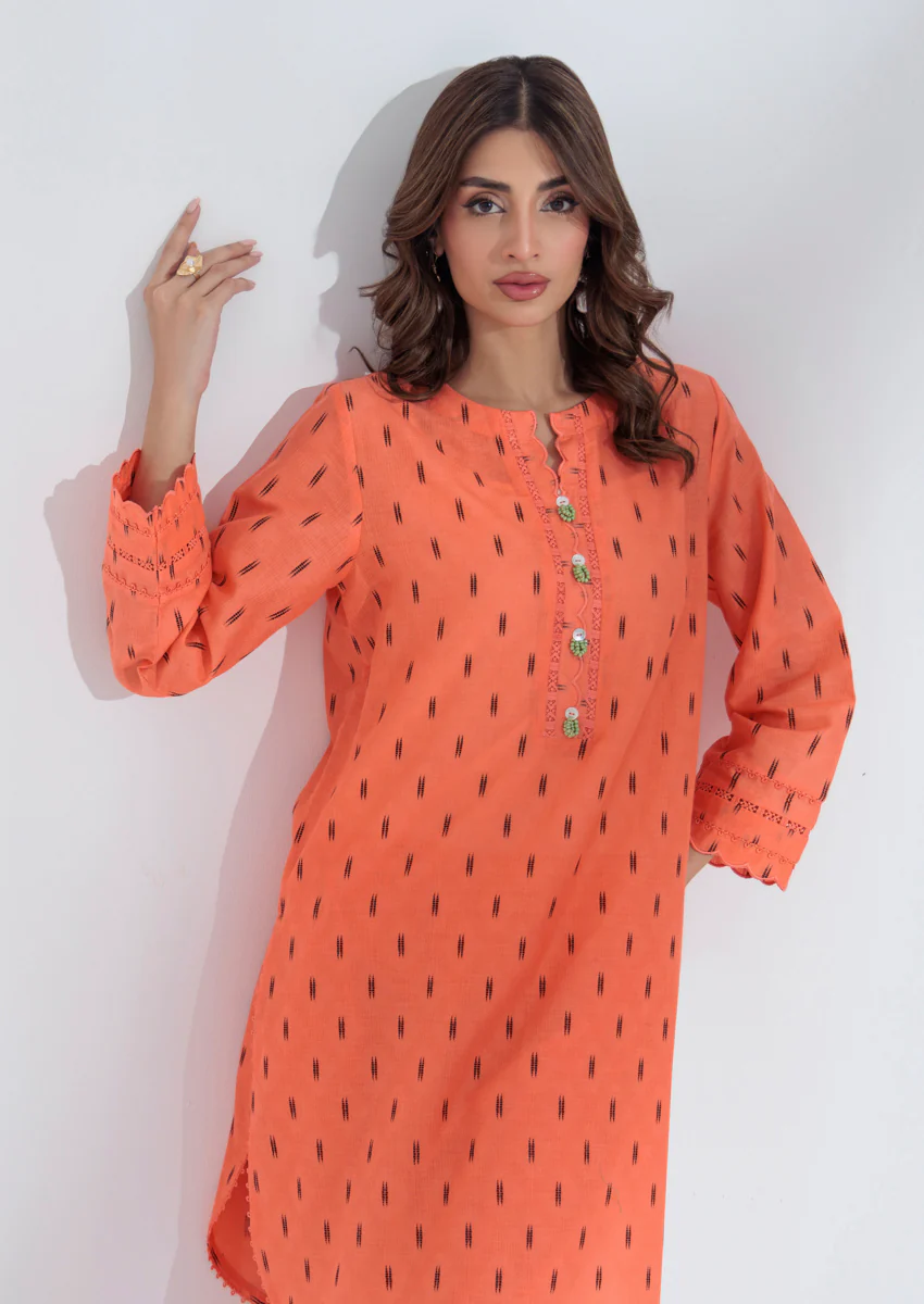 Salmon-Jacquard-2 Piece (WPS25SL2P023) - Image 6