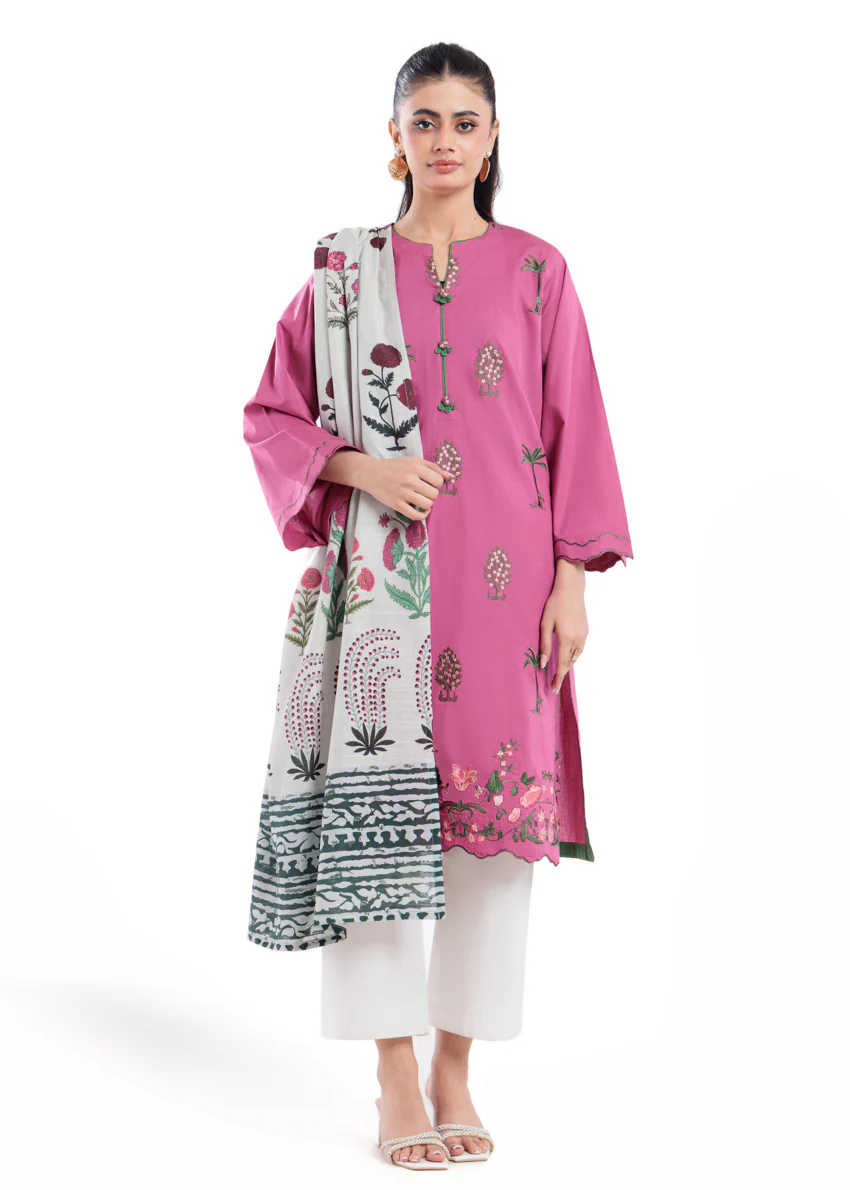 Magenta-Dyed Cambric-2 Piece (WPSDSBW25B11D33) - Image 2