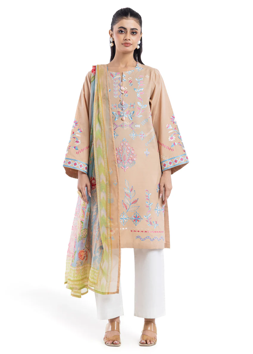 Beige-Dyed Slub-2 Piece (WPSDSSW25S1J3) - Image 4