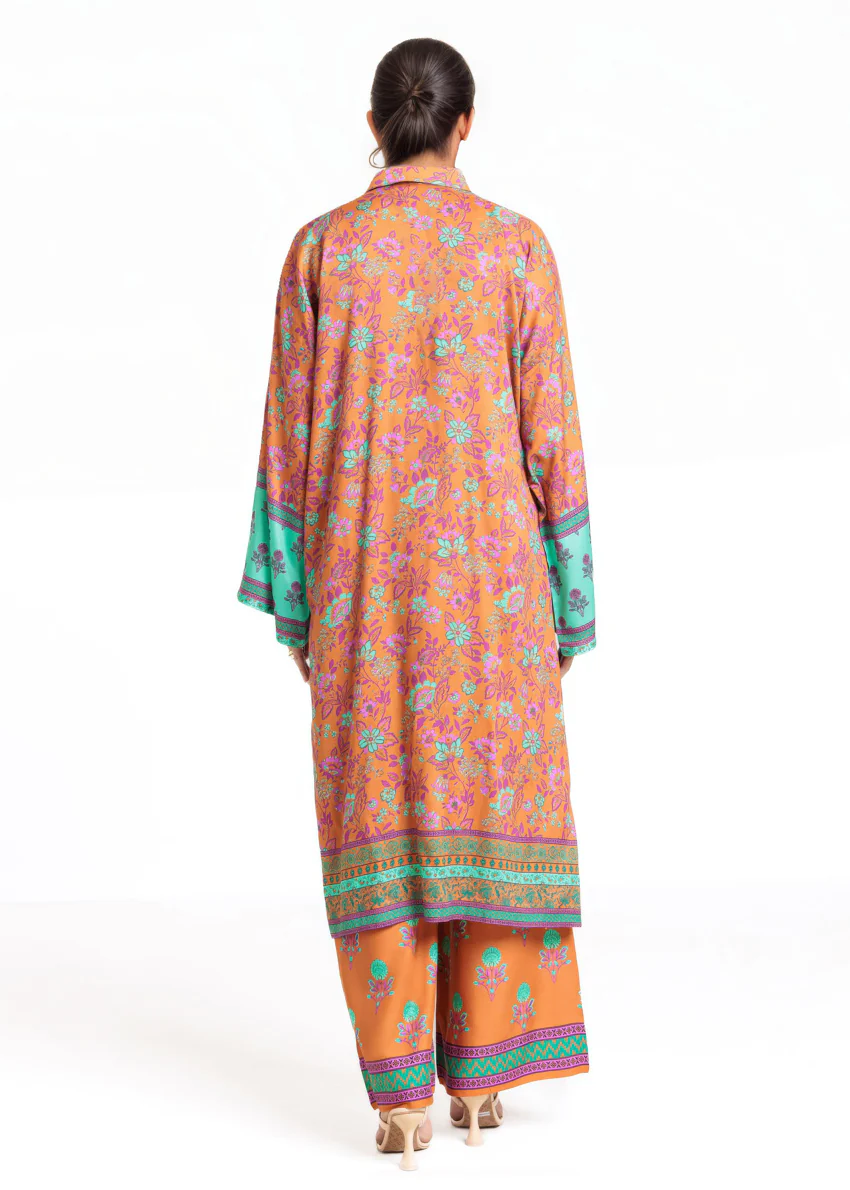 Brown-Viscose-2 Piece (WPSTPBW25B11D12) - Image 3