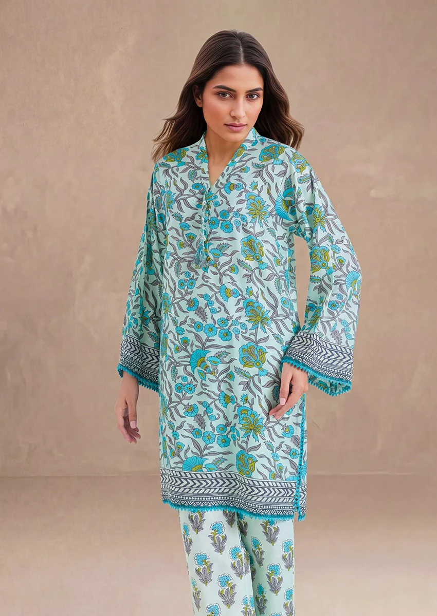 Gr-Green-Viscose-2 Piece (WPSTPBW25B9O15) - Image 2