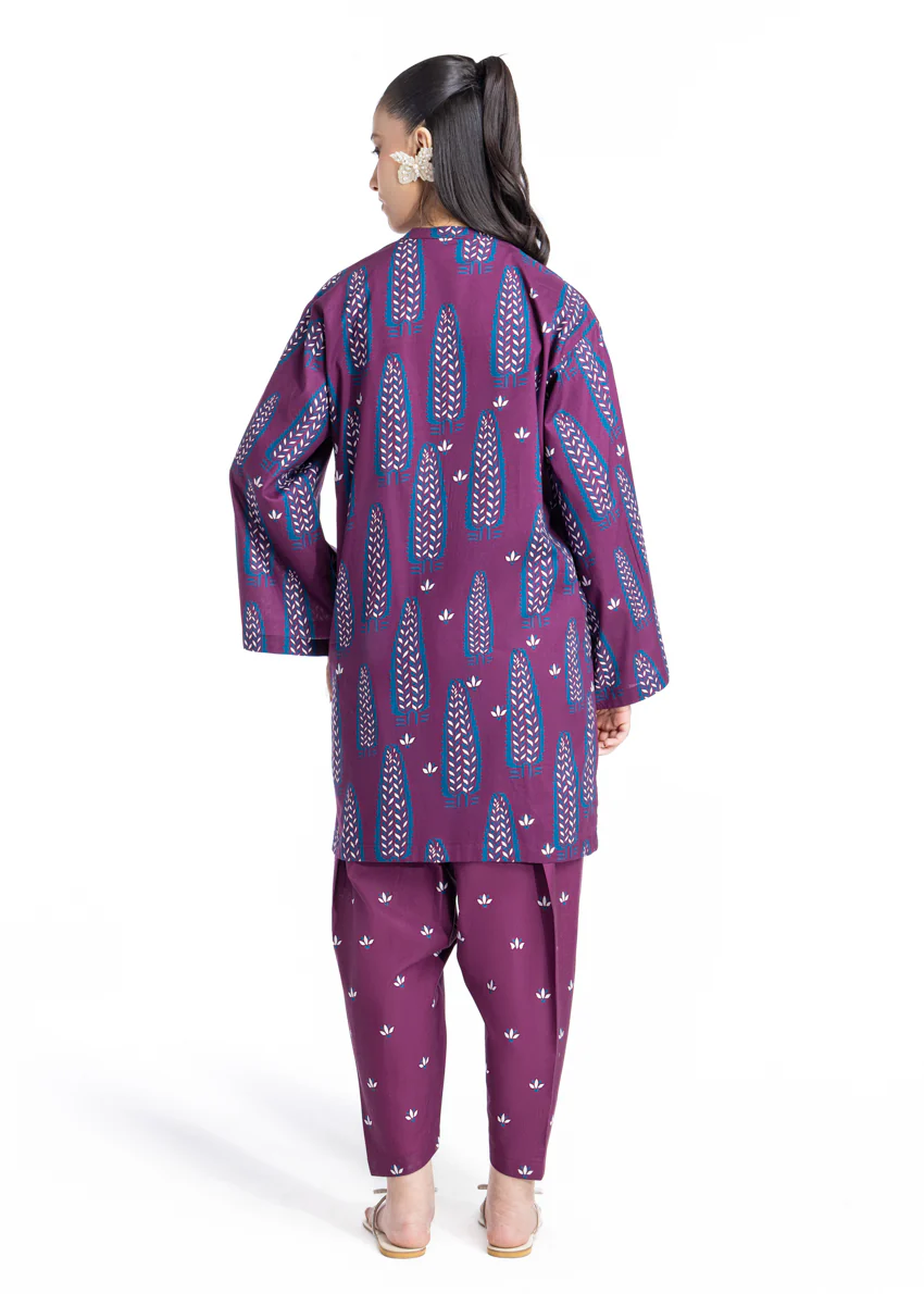 Plum-Cambric-2 Piece-(WPSTPBW25HR11D3) - Image 2