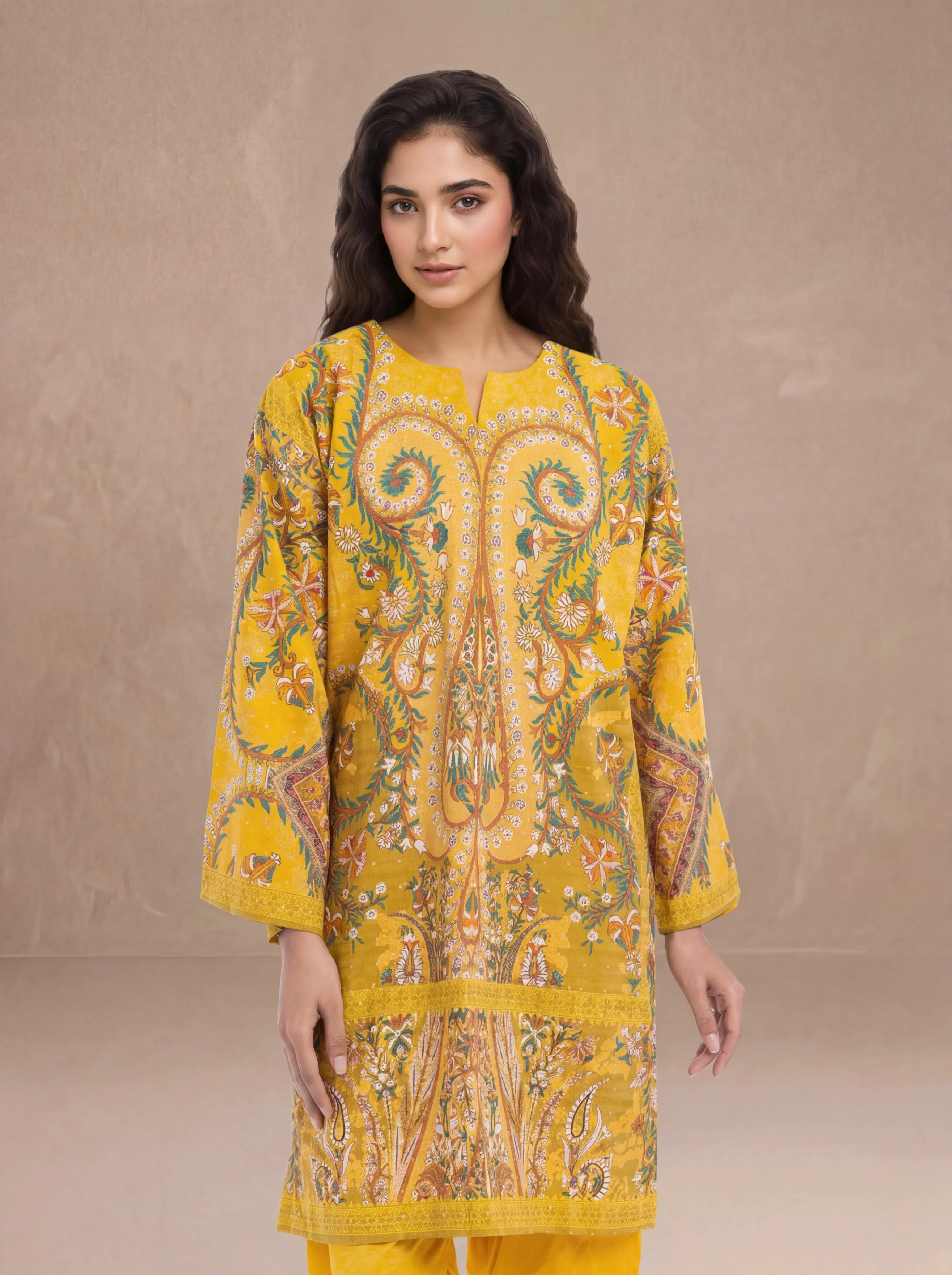 Yellow-Boxy-2 Piece (WPSTPSBW25B11D43) - Image 2