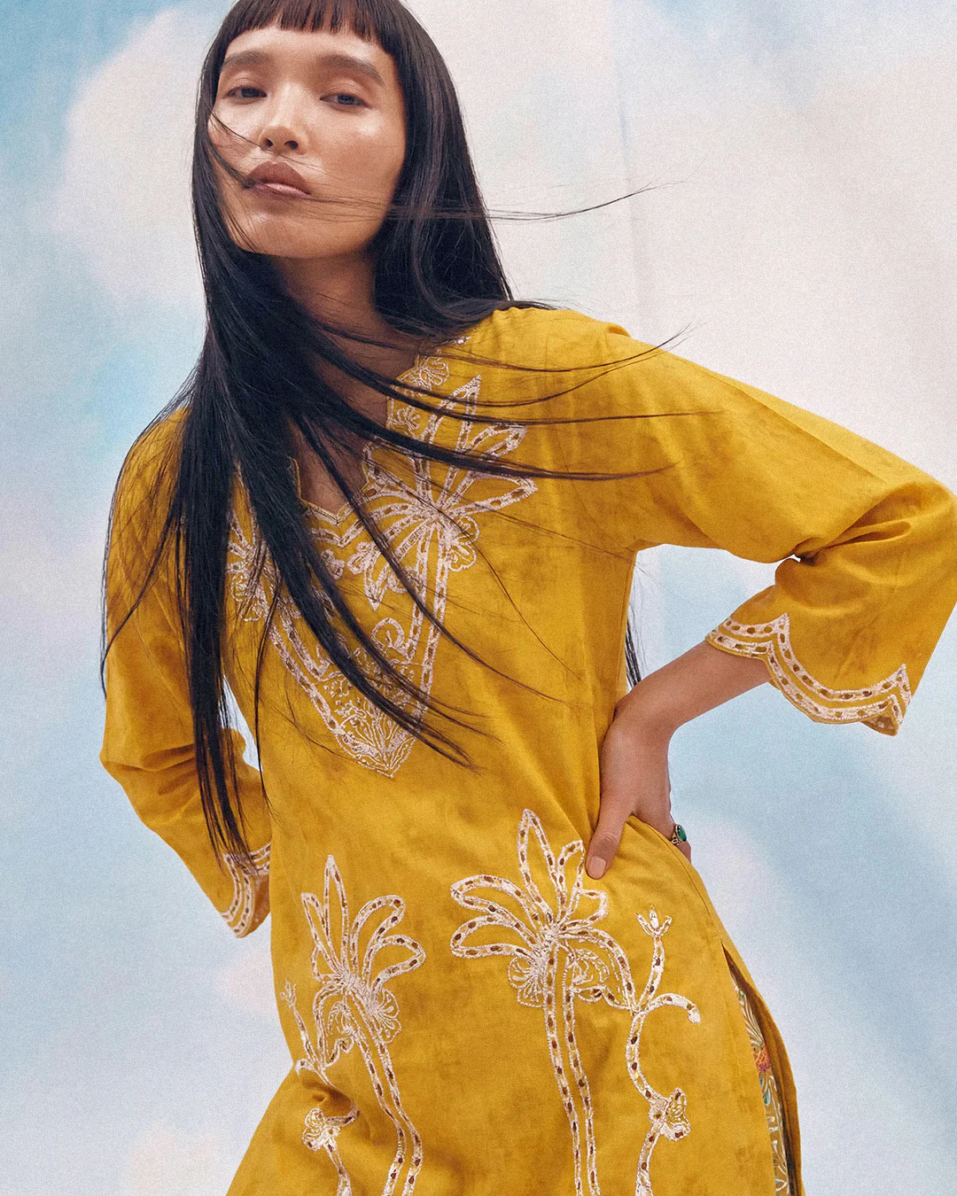 Mustard-Dobby-2 Piece (WPSTSBW25B11D30) - Image 2