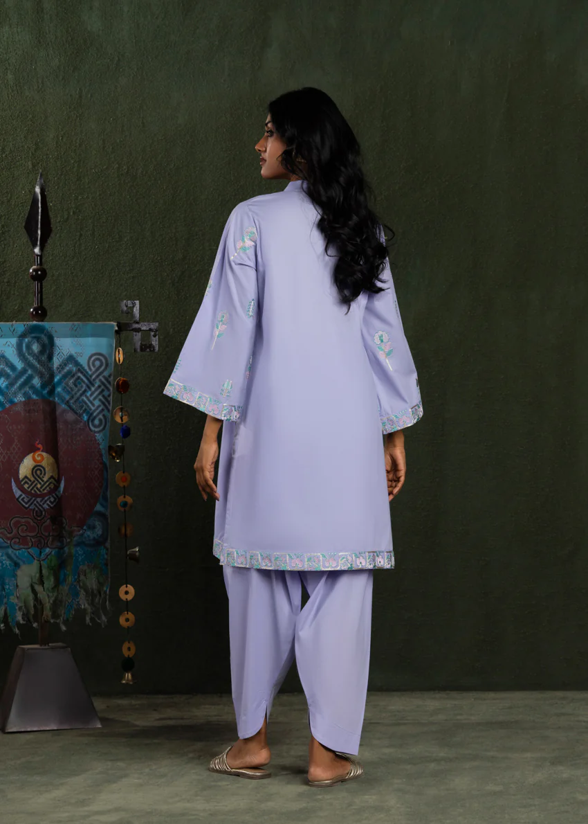 Lilac-Cambric-2 Piece (WPSTSBW25B1J17) - Image 2