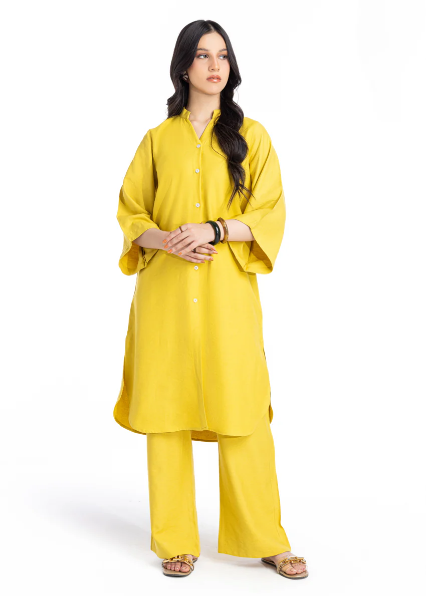 Yellow-Flannel-2 Piece-(WPSTSBW25HR10N11) - Image 2