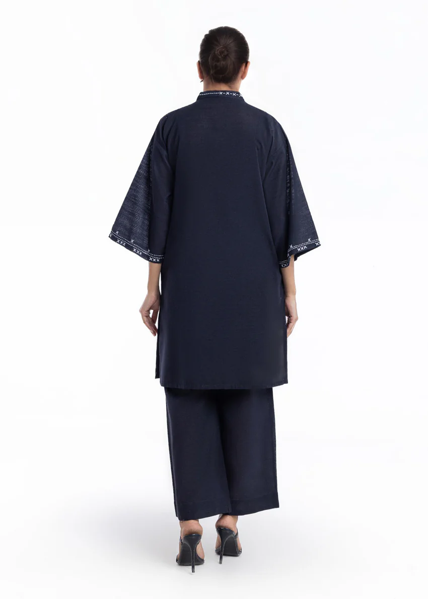 Black-Khaddar-2 Piece (WPSTSBW25HR10N17) - Image 2