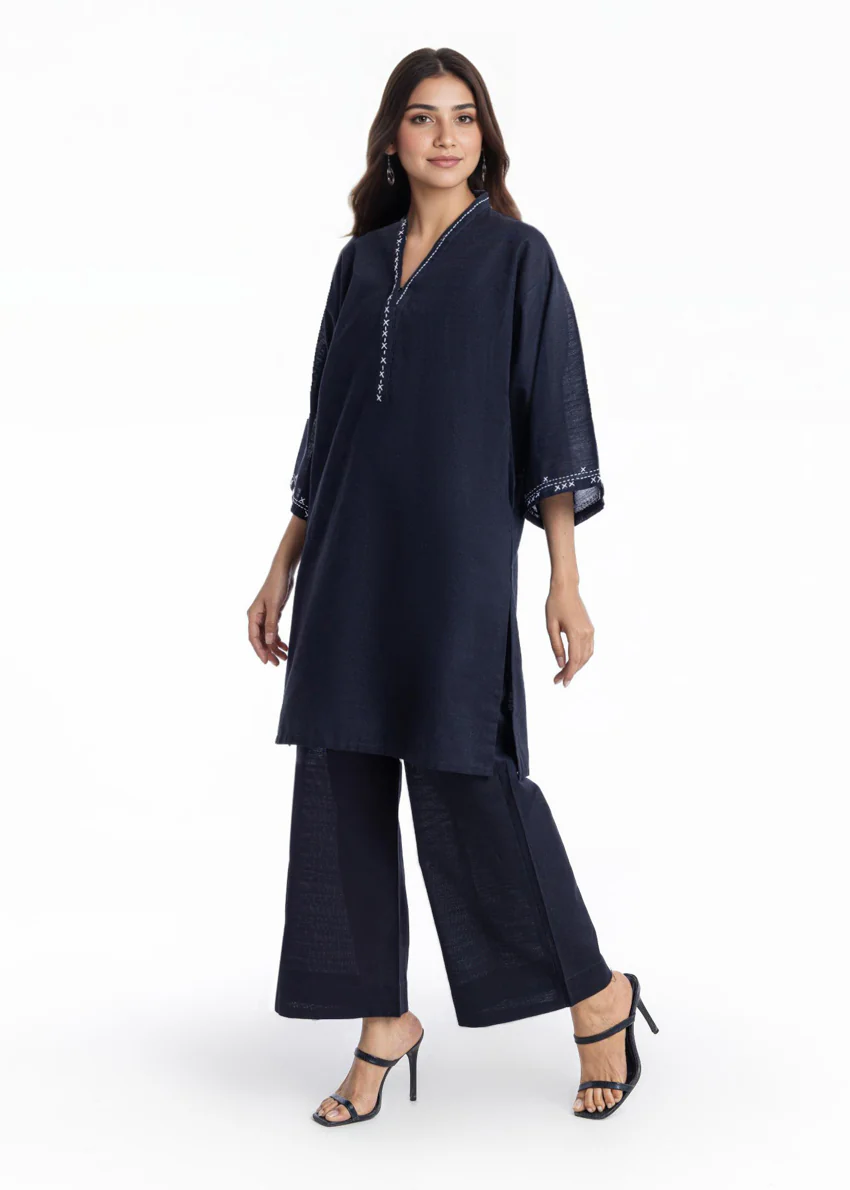 Black-Khaddar-2 Piece (WPSTSBW25HR10N17) - Image 3